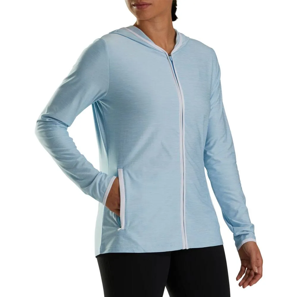 FootJoy Full-Zip Spacedye Hoodie Golf Jacket 2023 Women