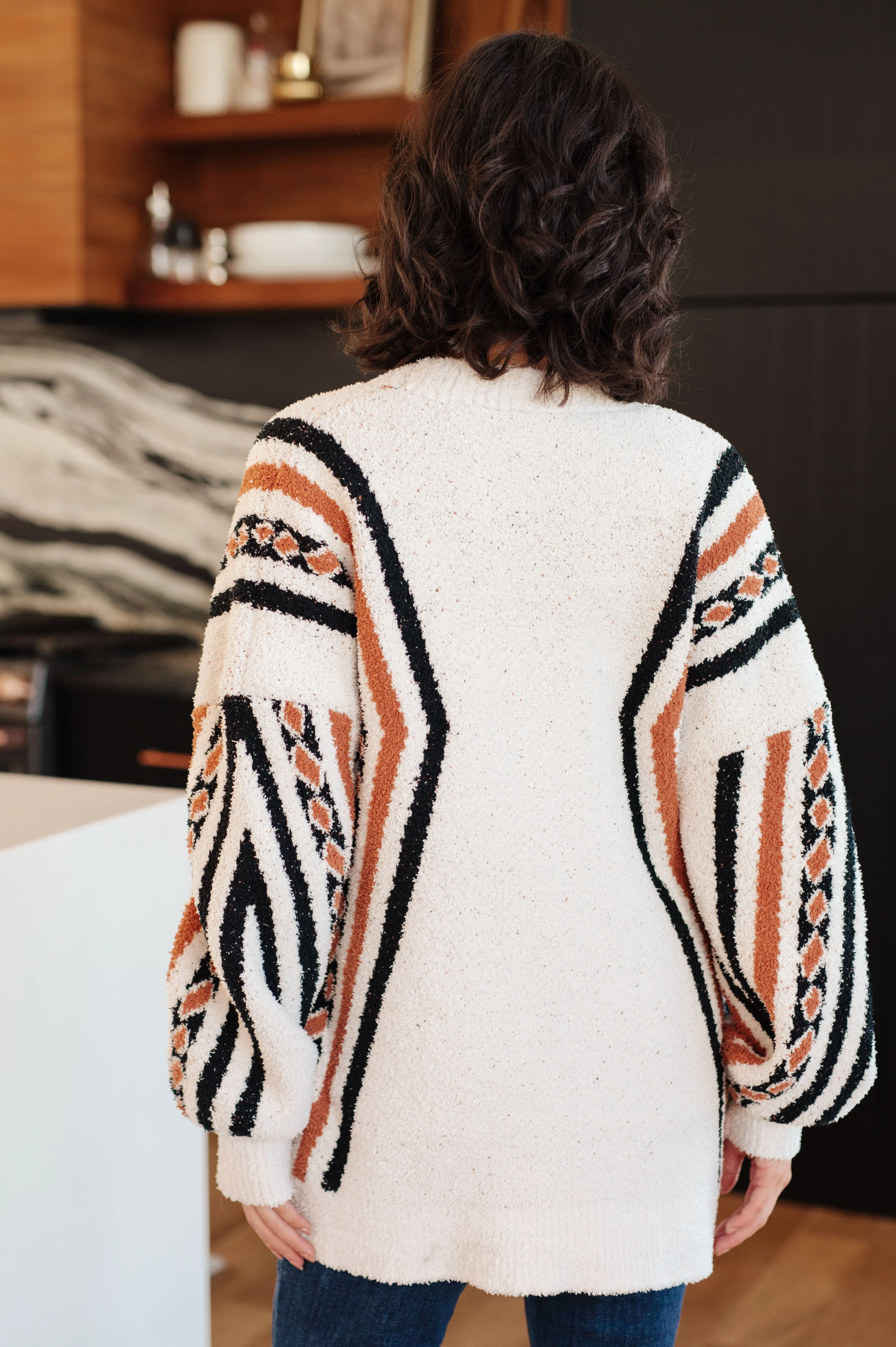 Francesca Aztec Print Cardigan