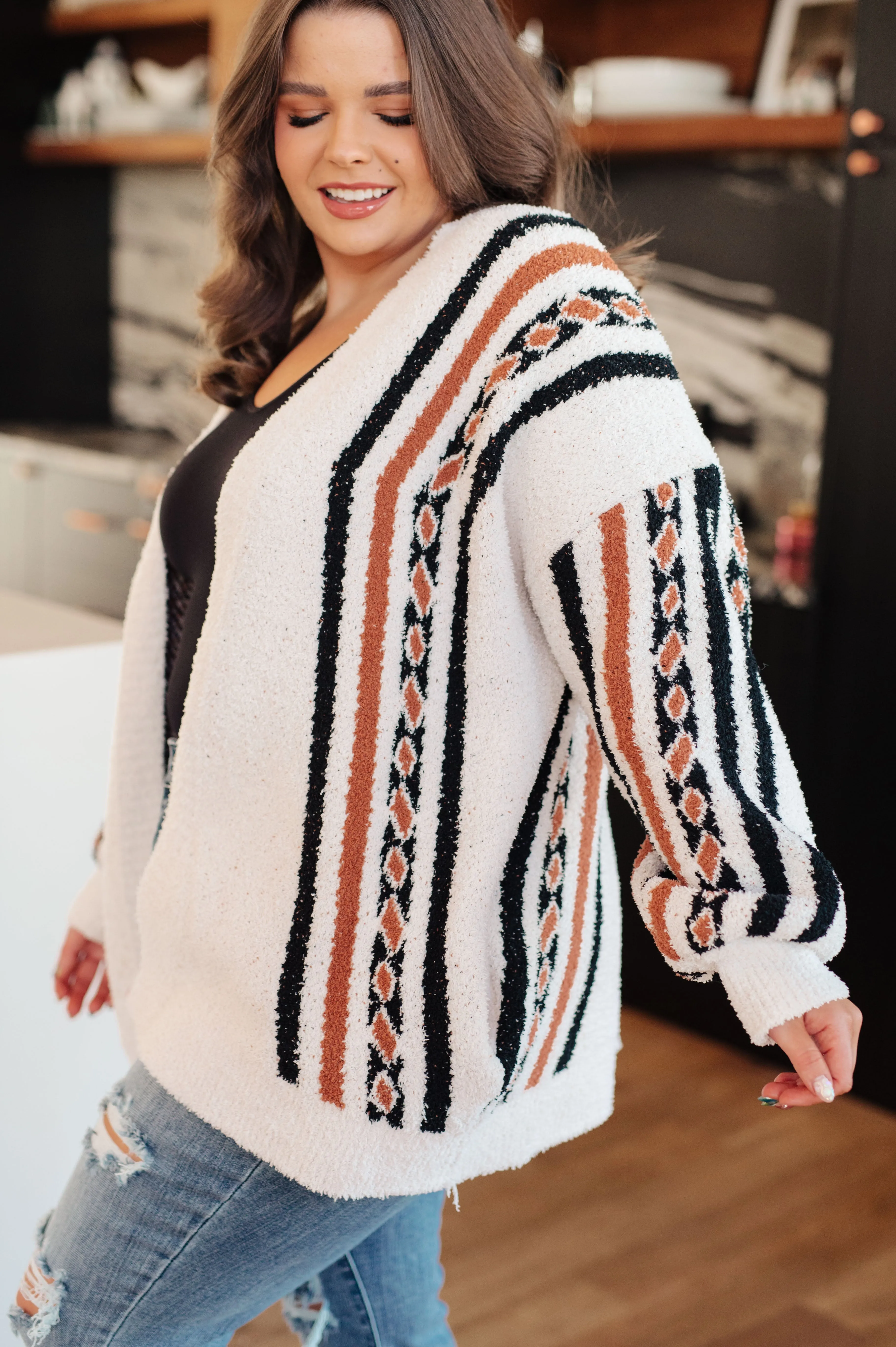 Francesca Aztec Print Cardigan