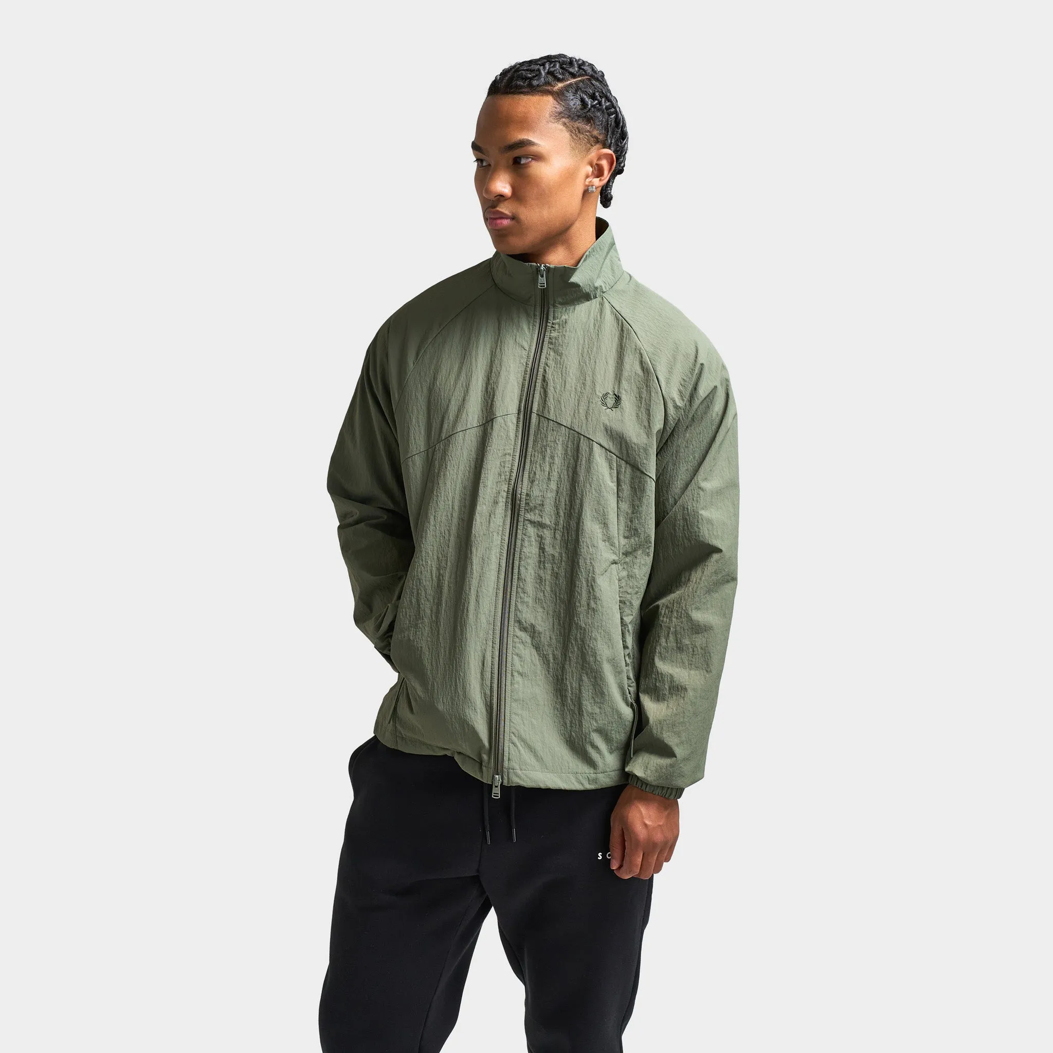 Fred Perry Shell Jacket Laurel Wreath Green / Night Green