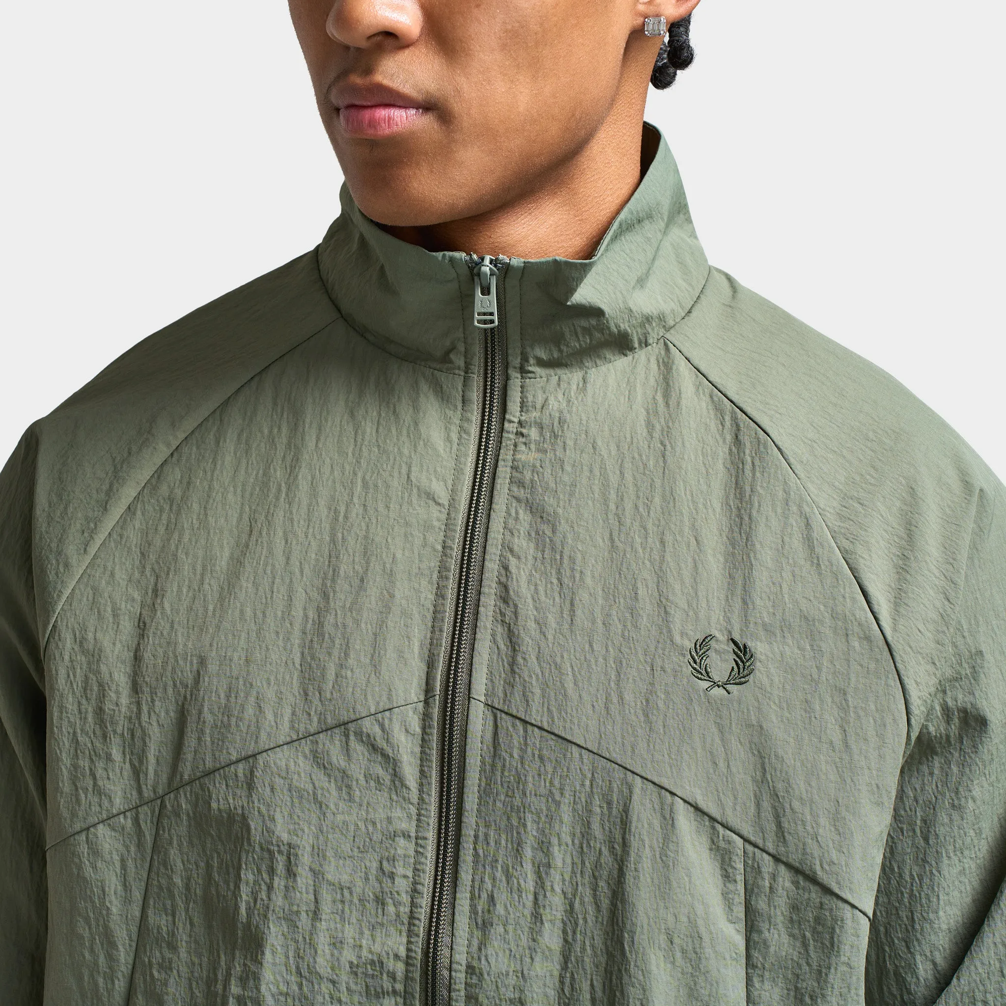 Fred Perry Shell Jacket Laurel Wreath Green / Night Green