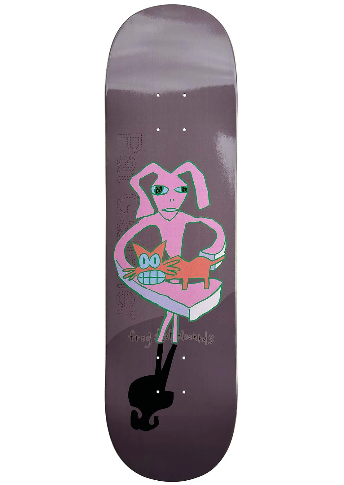 Frog Skateboards Pat G Red Cat Deck