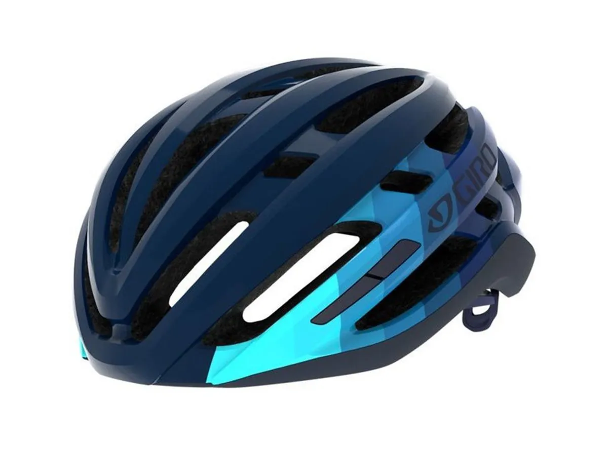 Giro Agilis MIPS Road Helmet - Matt Iceberg-Midnight Bars - 2020