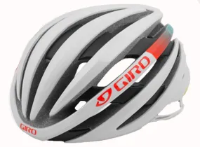 Giro Ember MIPS Road Helmet - Womens - Matt White-Turquoise-Vermillion