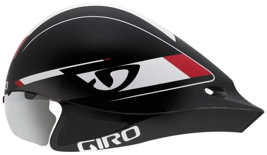 Giro Selector Time Trial Helmet - Red-Black