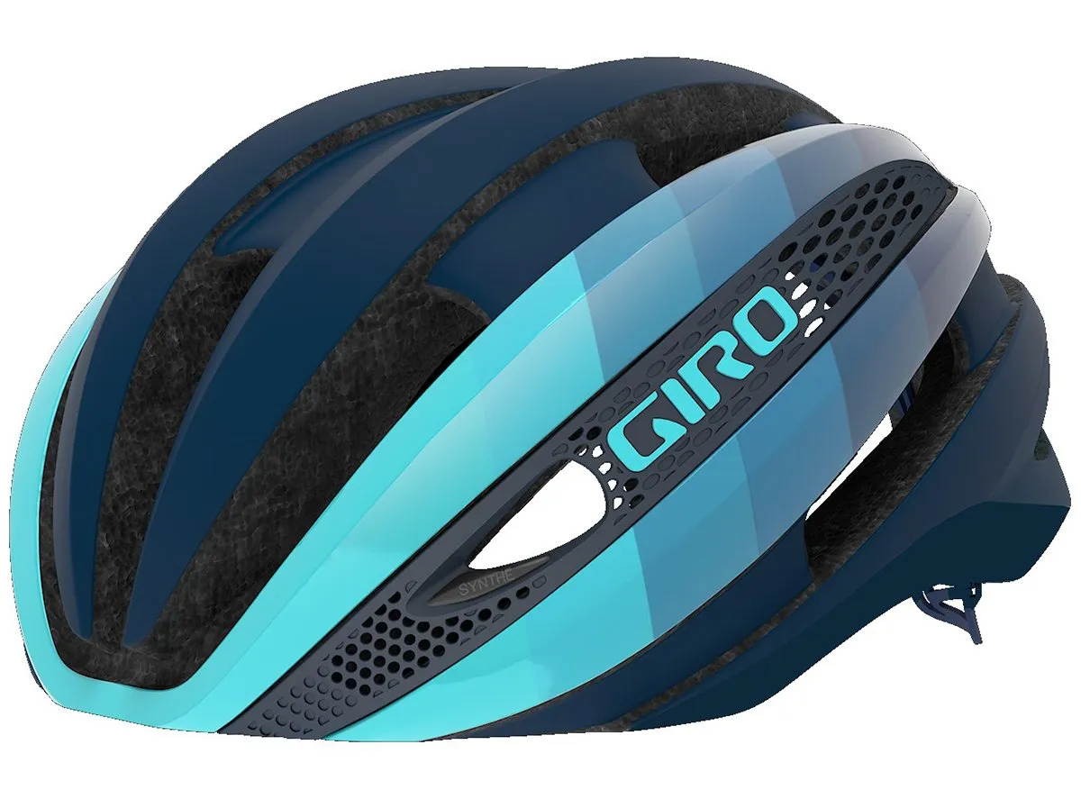 Giro Synthe MIPS Road Helmet - Matt Iceberg-Midnight Bars - 2020