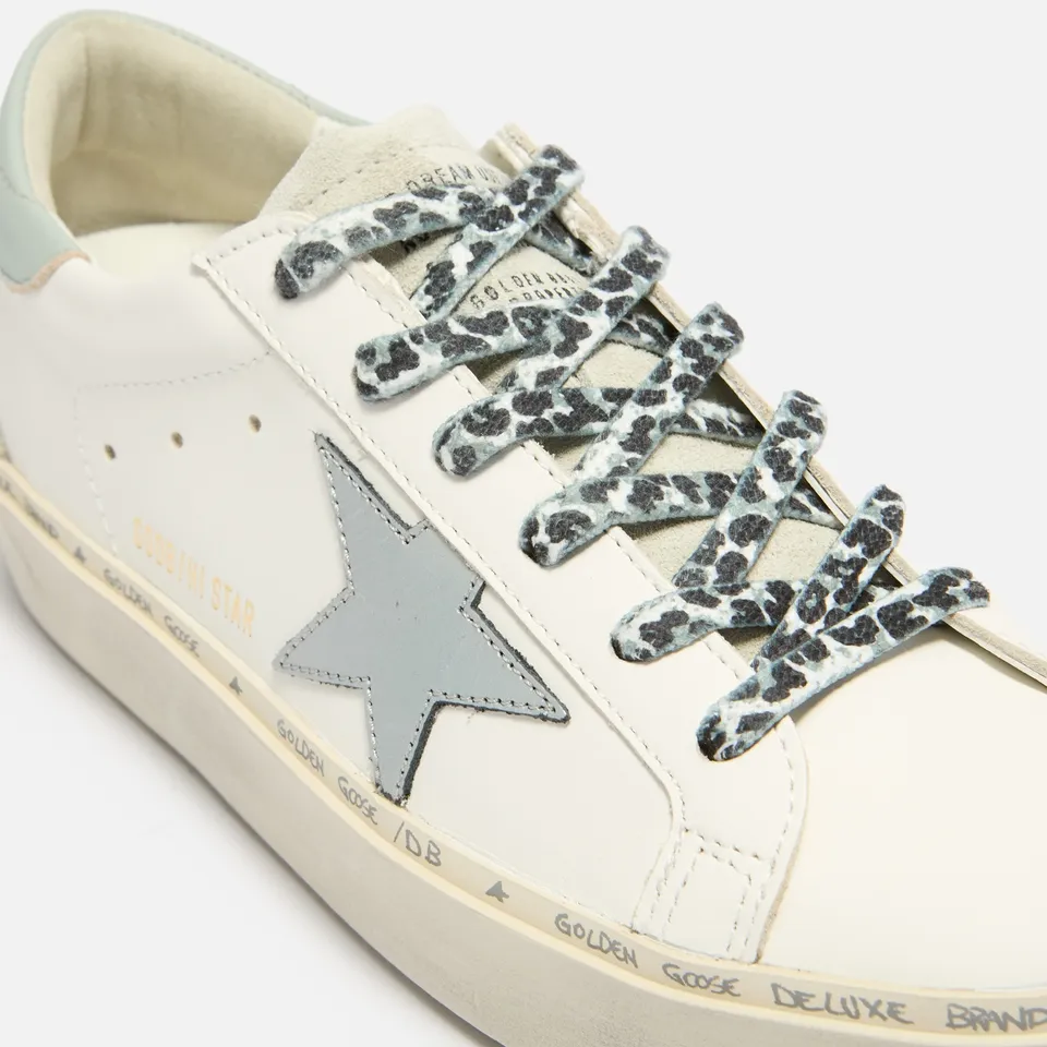 Golden Goose Women's Hi-Star Leather Flatform Trainers - UK 5 | Coggles