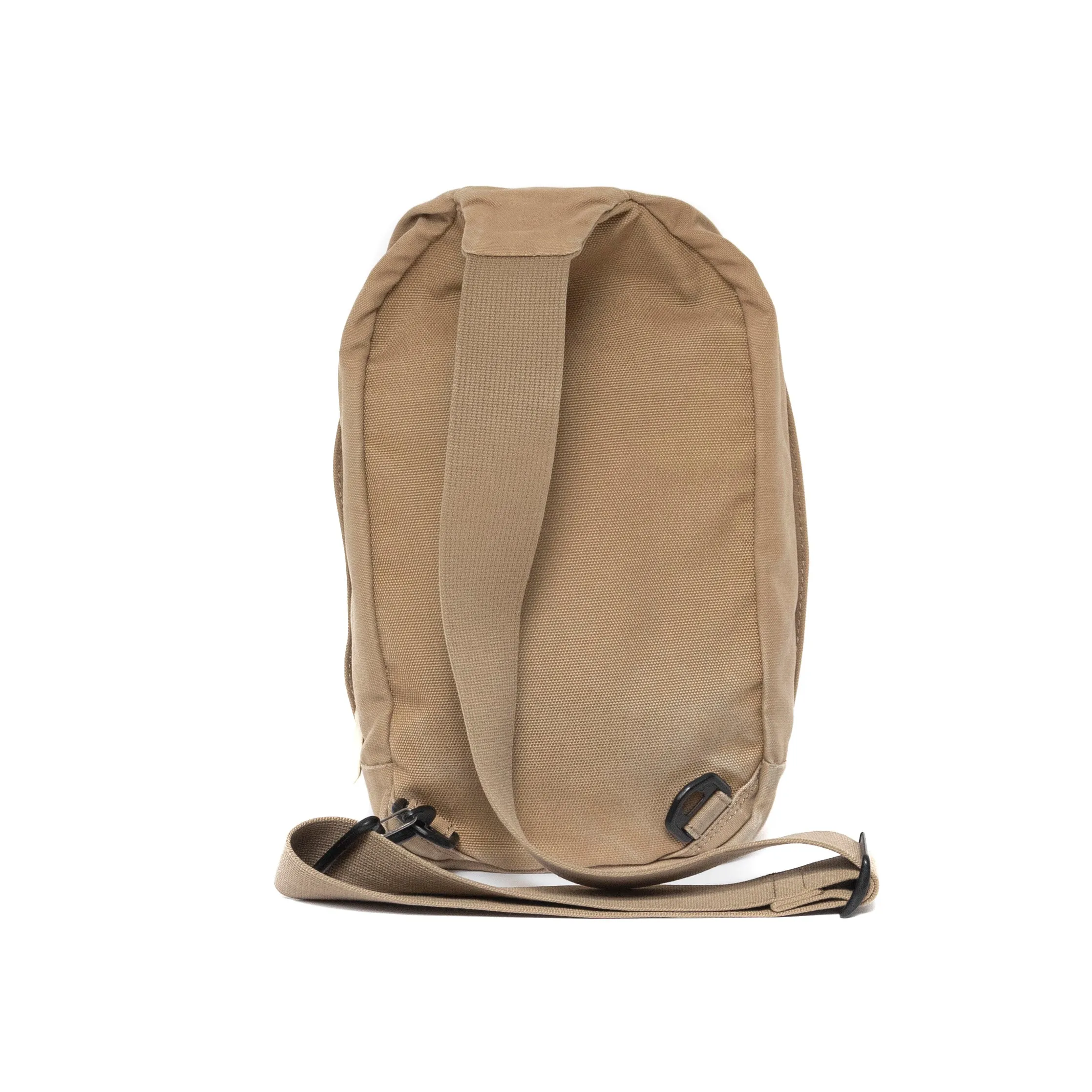 Head Porter Yoshida Beige Cotton Canvas Crossbody Bag