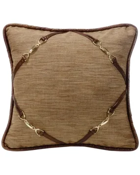 HiEnd Accents Highland Lodge Buckle Pillow