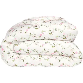 Hill House Home Duvet Cover, Pink Pond Floral