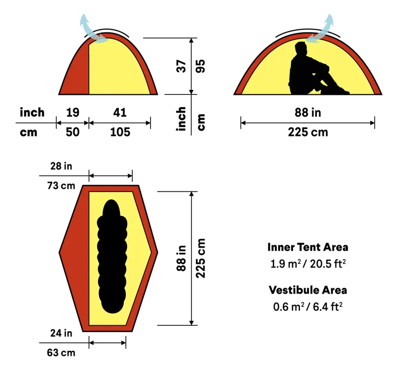 Hilleberg Soulo BL Tent - Sand