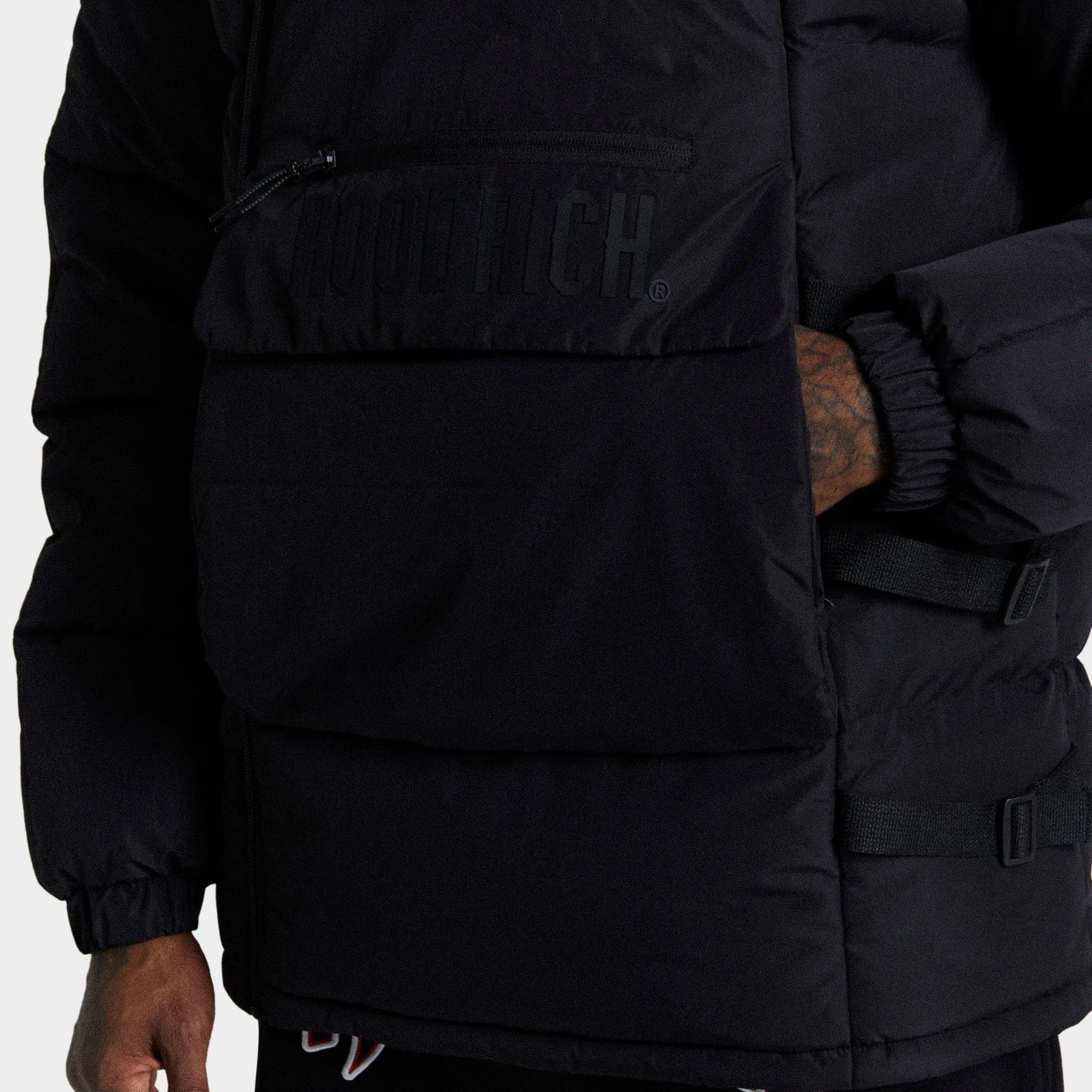 Hoodrich Astro Jacket Black / Black