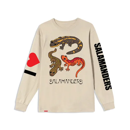 Jacuzzi Skateboards Longsleeve Shirt Salamander Sand