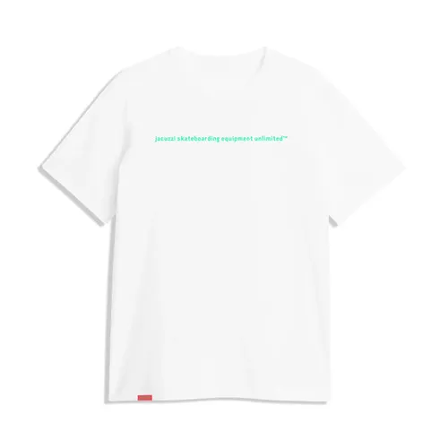 Jacuzzi Skateboards Shirt Legal White