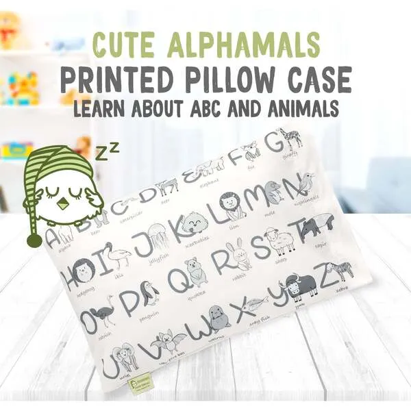 KeaBabies Printed Toddler Pillowcase 13X18