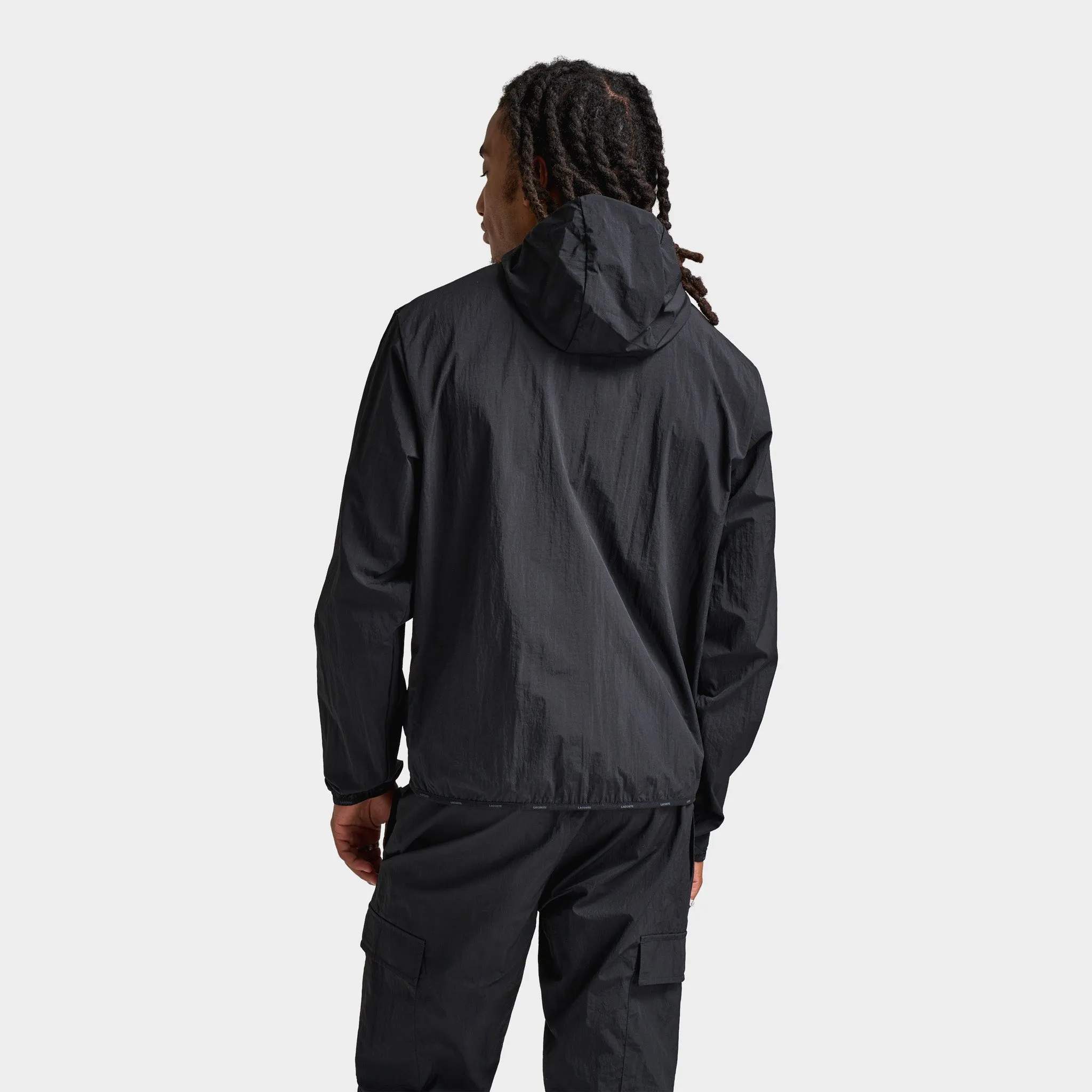 Lacoste Lightweight Taffeta Jacket / Black