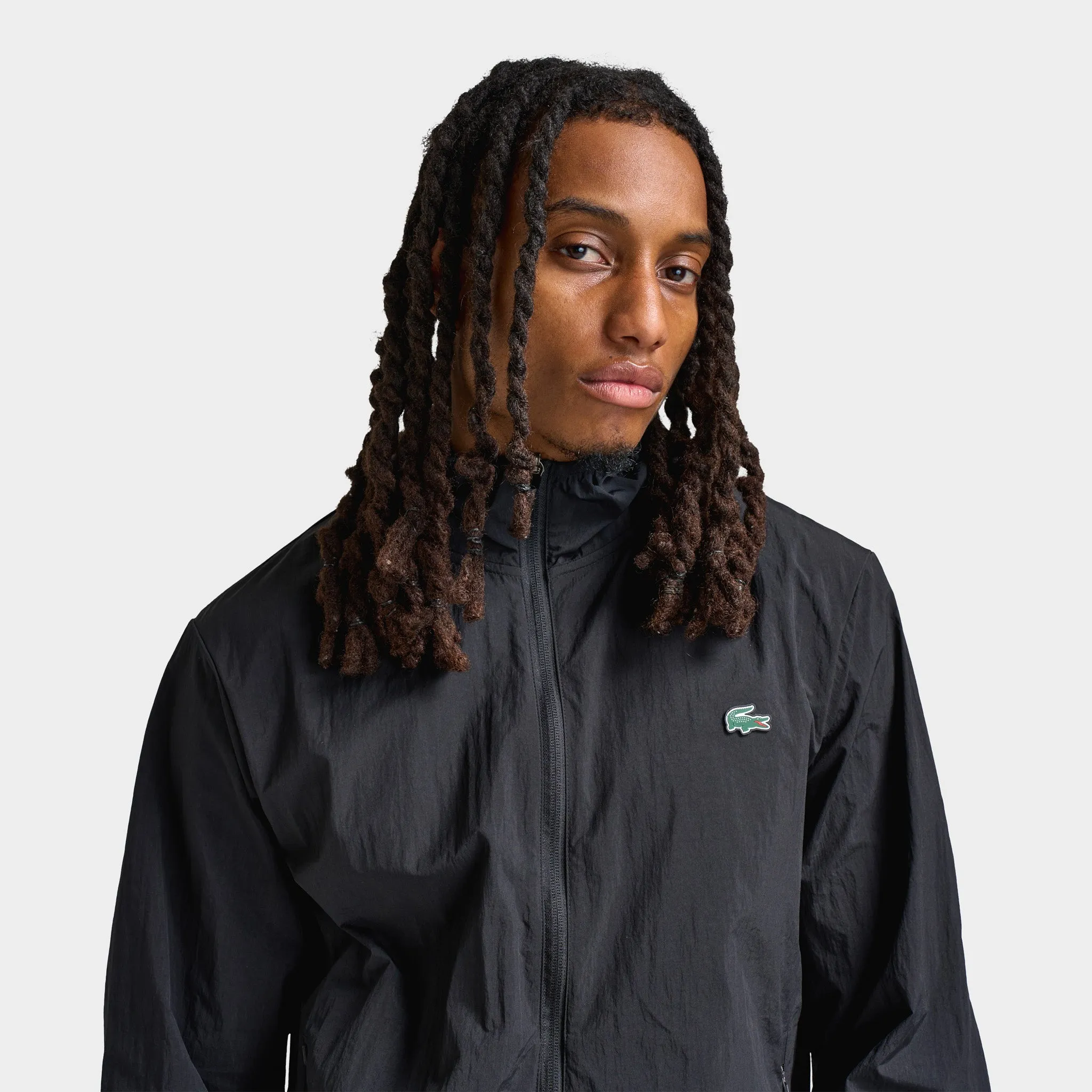 Lacoste Lightweight Taffeta Jacket / Black