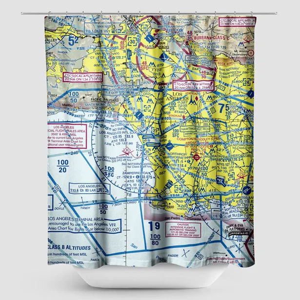 LAX Sectional - Shower Curtain