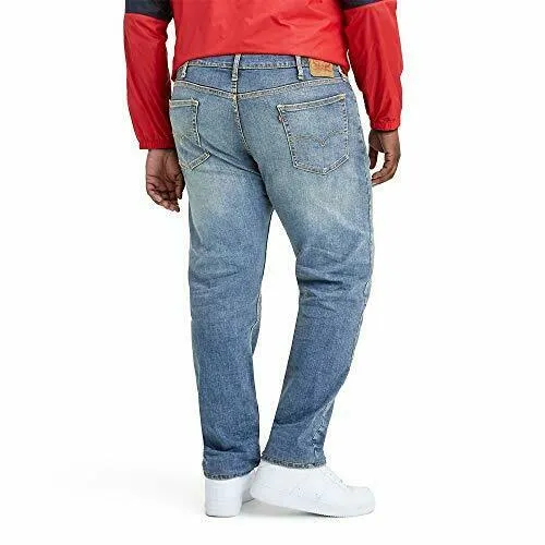 Levi's Men's Big & Tall 502 Regular Taper Fit Jeans, Walter - Stretch