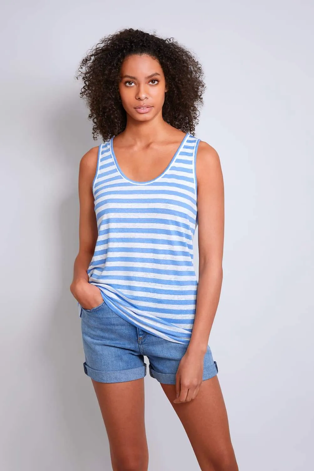 Linen Tank Top