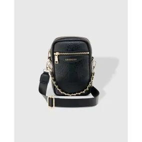 Louenhide Frankie Phone Crossbody Bag - Black