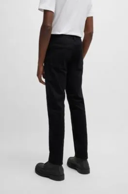 Maine Regular-fit jeans in stay-black comfort-stretch denim