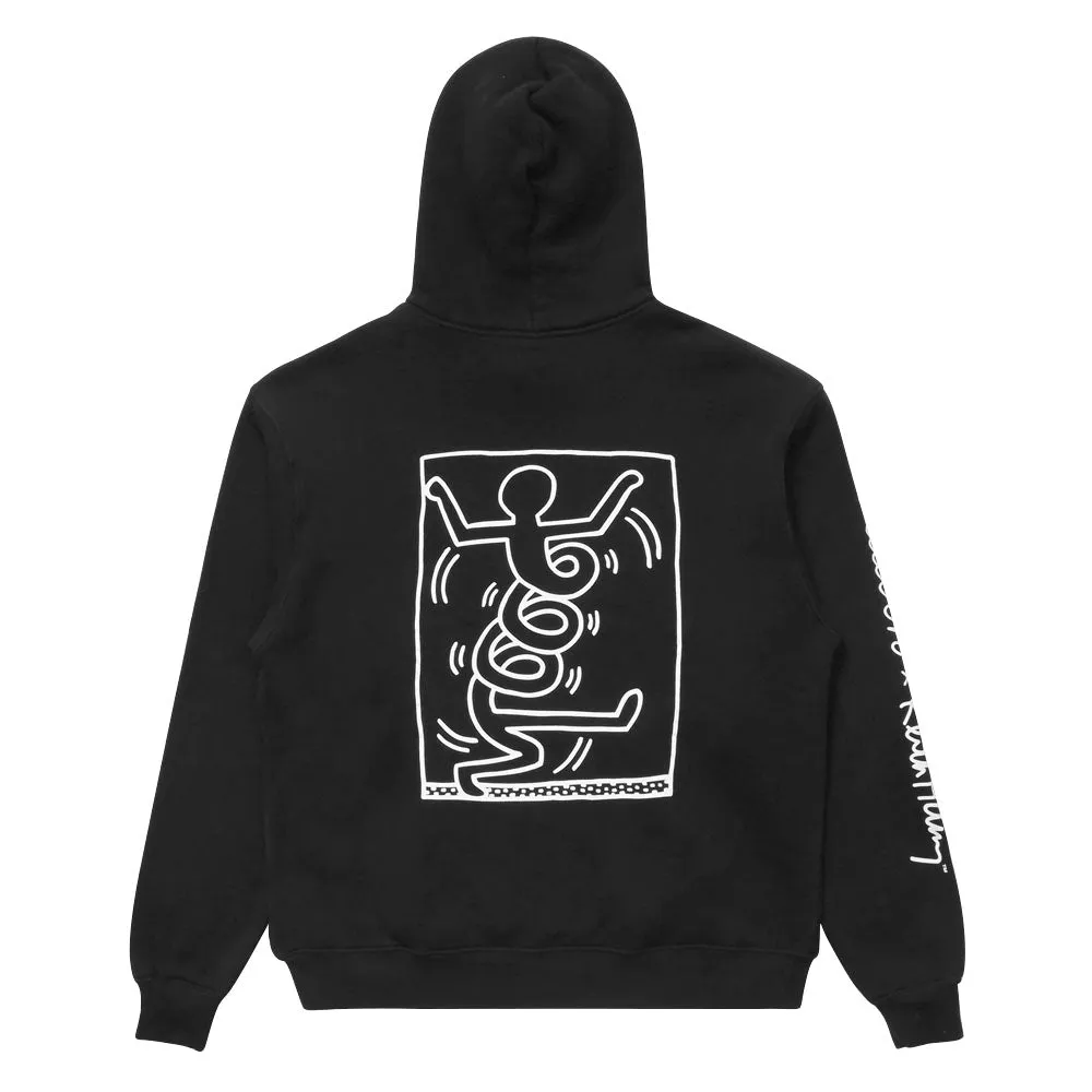 Malbon x Keith Haring Hoodie Golf Jacket Black - 24