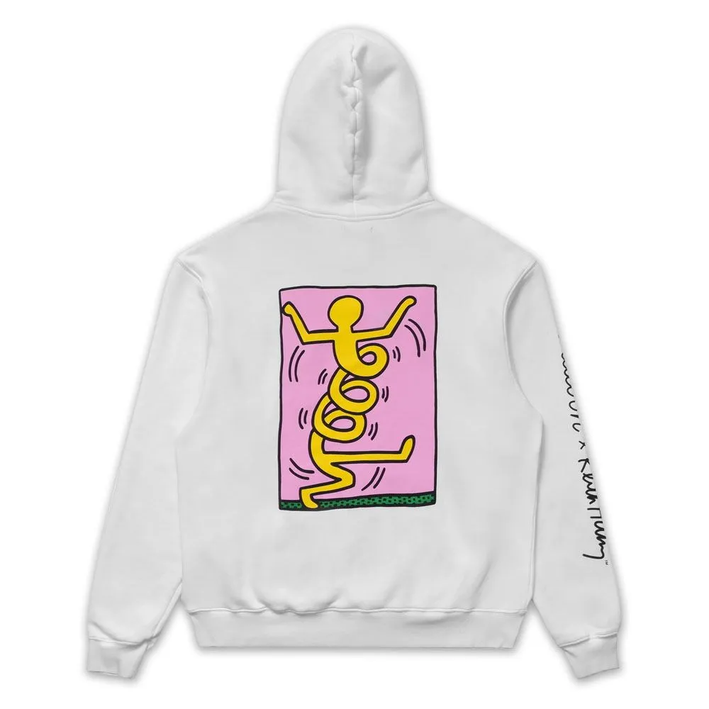 Malbon x Keith Haring Hoodie Golf Jacket White - 24