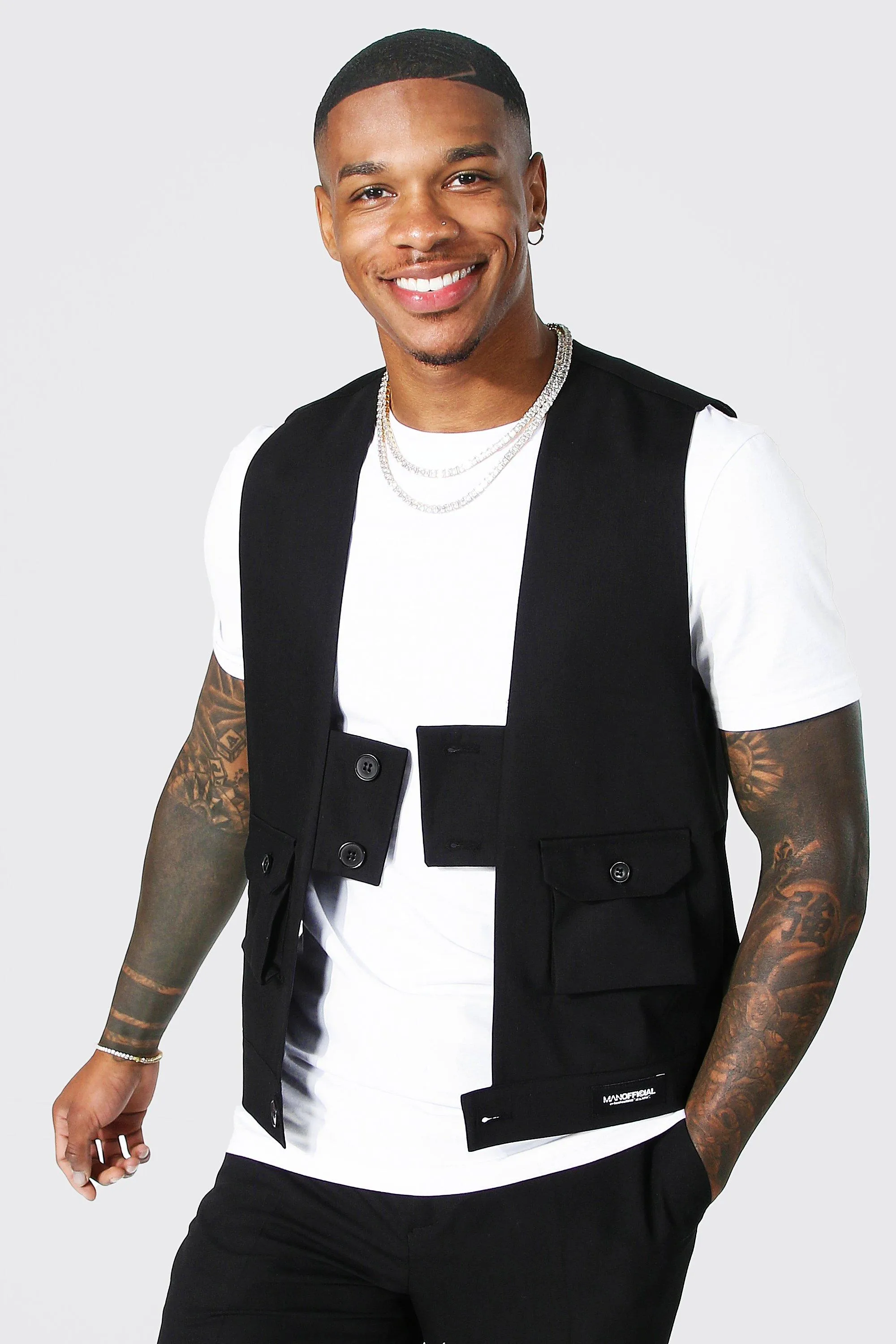 Man Utility Vest Style Vest