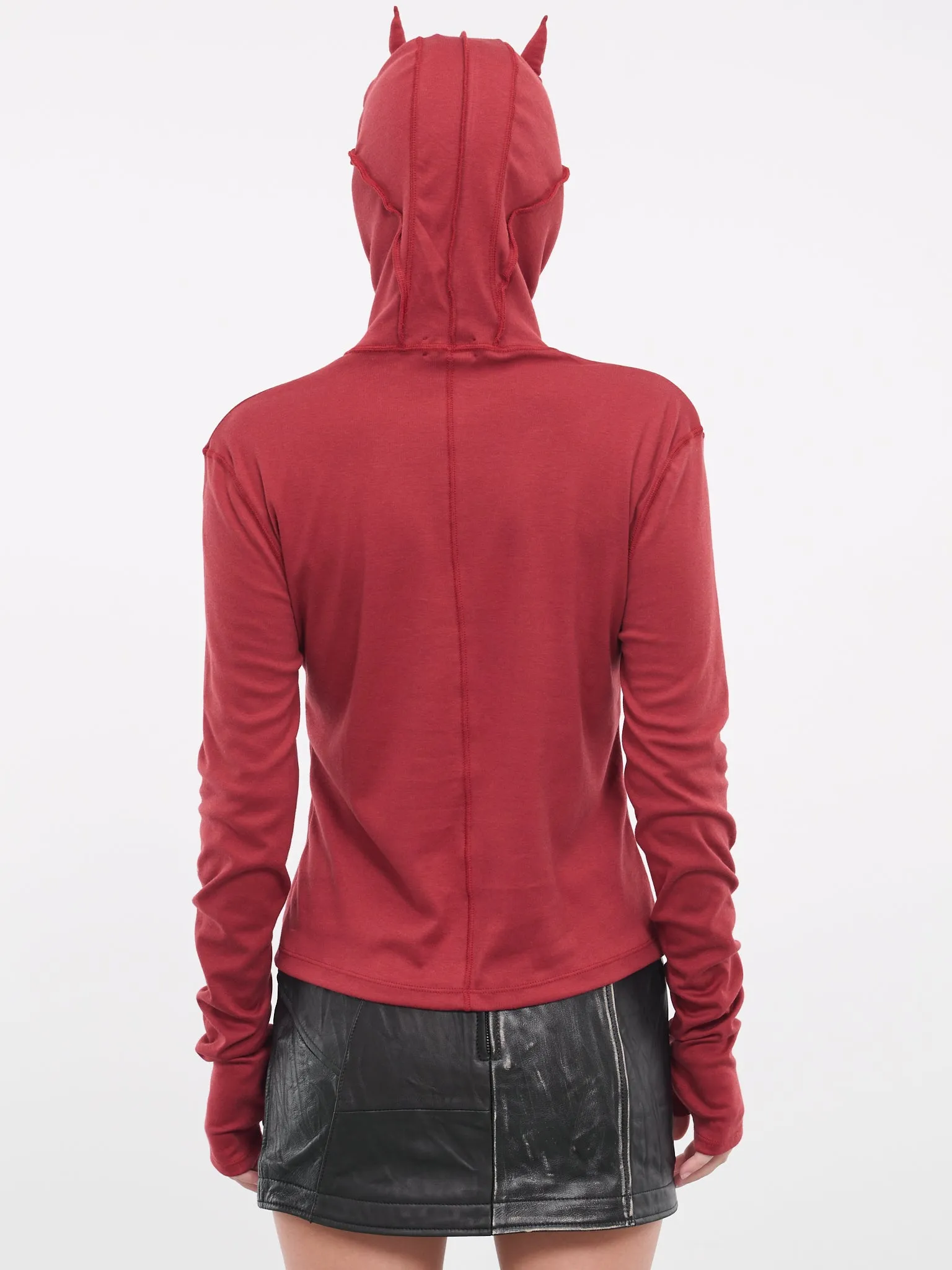 Mask Hoodie (UC2C1806-1-BORDEAUX)