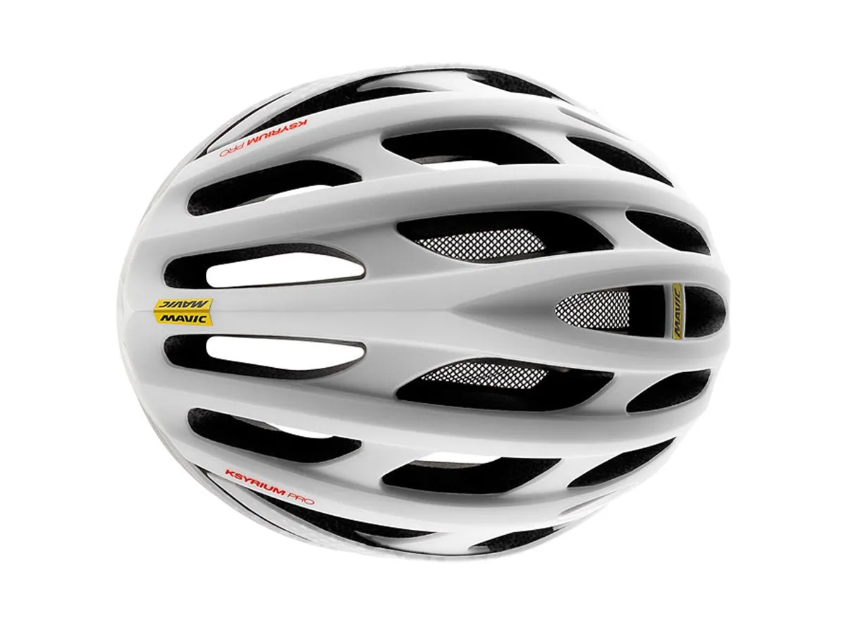 Mavic Ksyrium Pro Road Helmet - White-Black