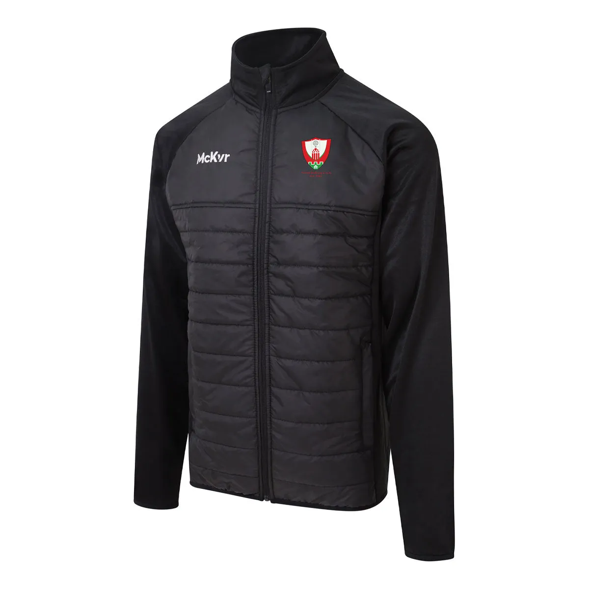 Mc Keever Dromahair GAA Core 22 Hybrid Jacket - Youth - Black