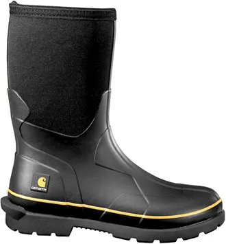 Men's Carhartt 10 Waterproof Rubber and Neoprene Work Boot 11M