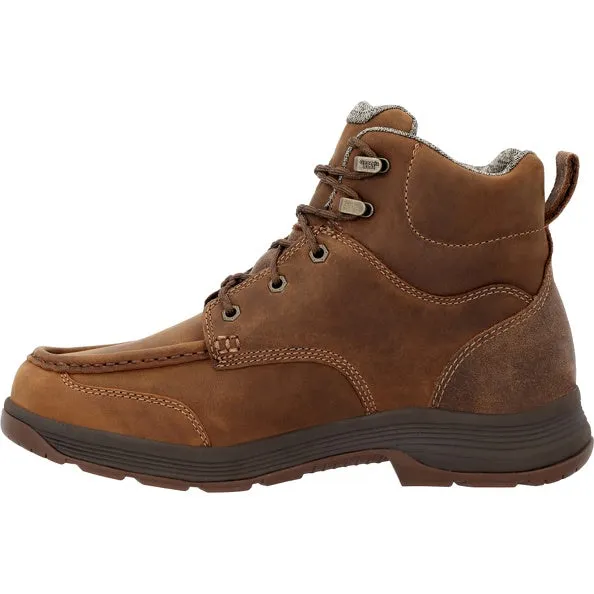 Men's Georgia Athens SuperLyte Moc-Toe Waterproof Work Boot #GB00547