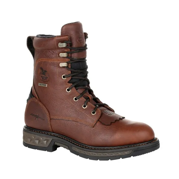 Men's Georgia Carbo-Tec Light Waterproof Lacer Work Boot #GB00309