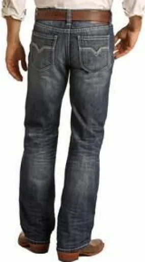 MENS ROCK AND ROLL RELAXED STRAIGHT FIT JEANS (M0S3570) RED LABEL