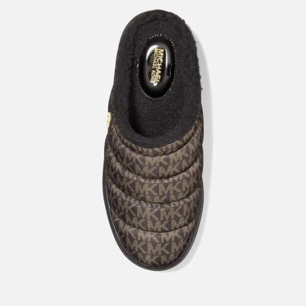 MICHAEL Michael Kors Women's Emmett Quilted Nylon Mules