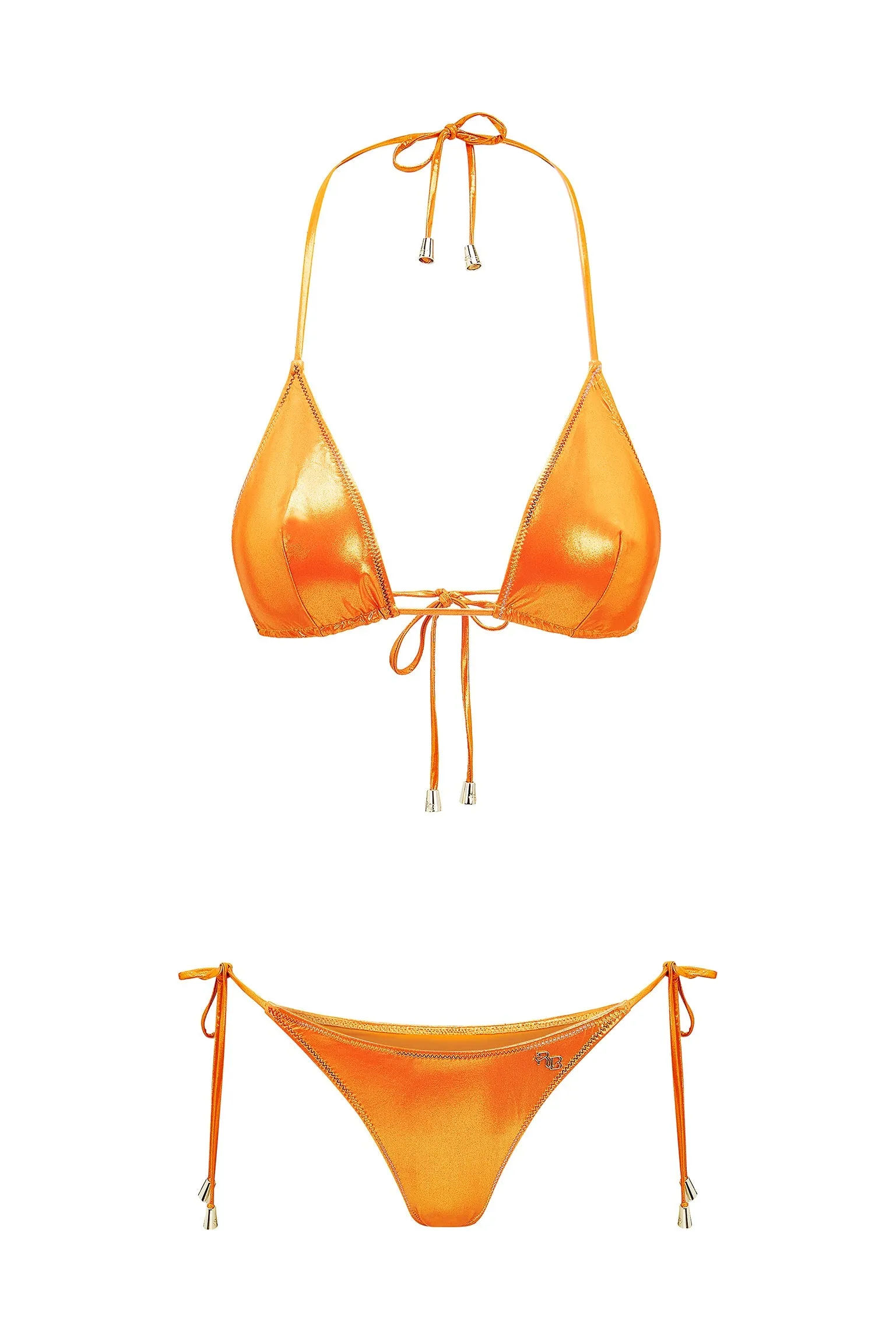 Miro Orange Bikini Top