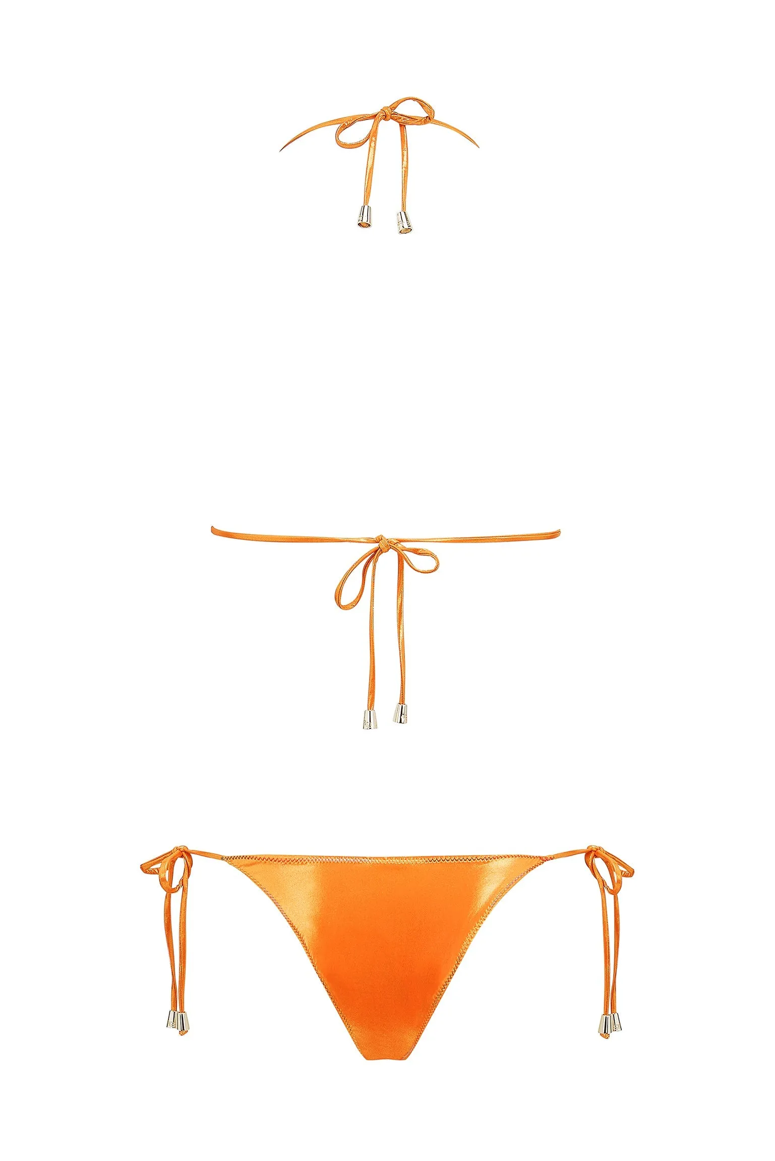 Miro Orange Bikini Top