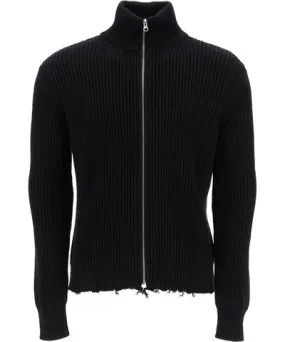 MM6 Maison Margiela cotton cardigan with zipper