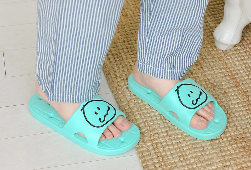 MonagustA Bathroom Slippers Shoes Home Soft Nonslip water hole Couple Sandals Gifts EVA Cushions Comfortable Lightweight 250mm 2