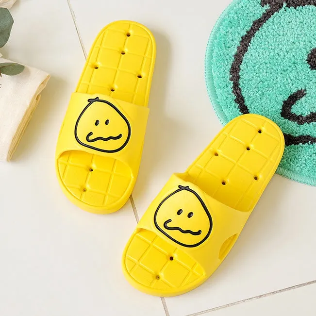 MonagustA Bathroom Slippers Shoes Home Soft Nonslip water hole Couple Sandals Gifts EVA Cushions Comfortable Lightweight 250mm 2