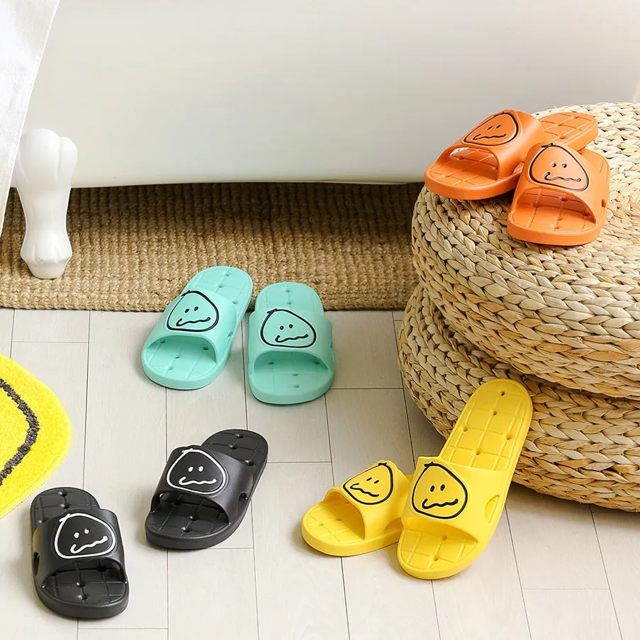 MonagustA Bathroom Slippers Shoes Home Soft Nonslip water hole Couple Sandals Gifts EVA Cushions Comfortable Lightweight 250mm 2