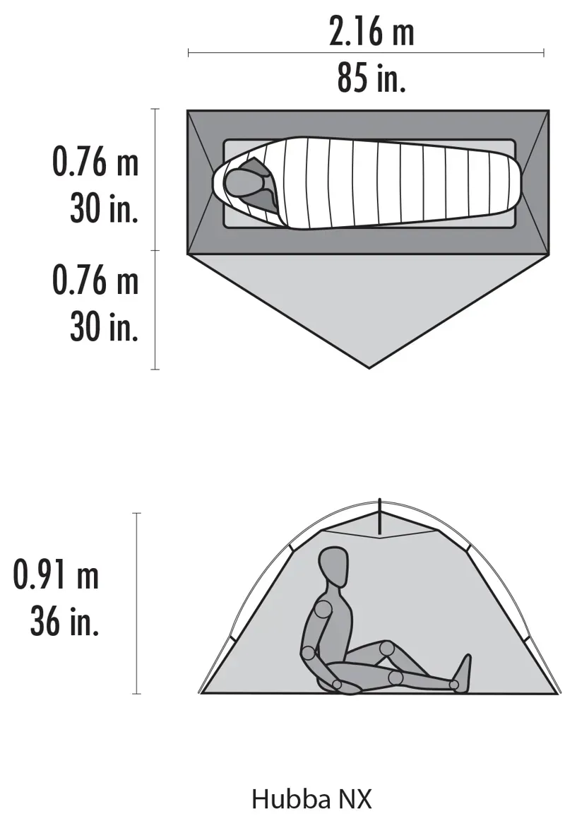 MSR Hubba NX Tent - Green