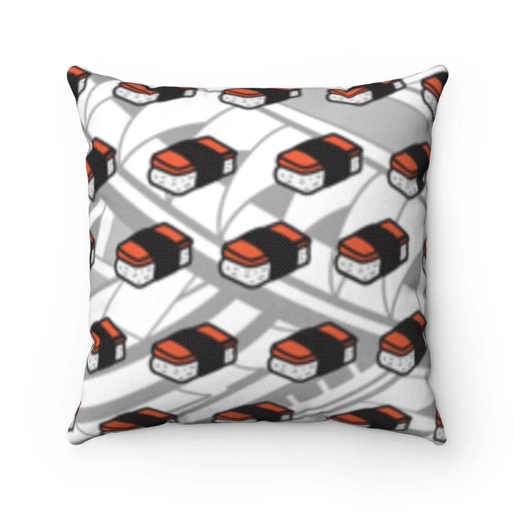 Musubi Tribal Spun Polyester Square Pillow