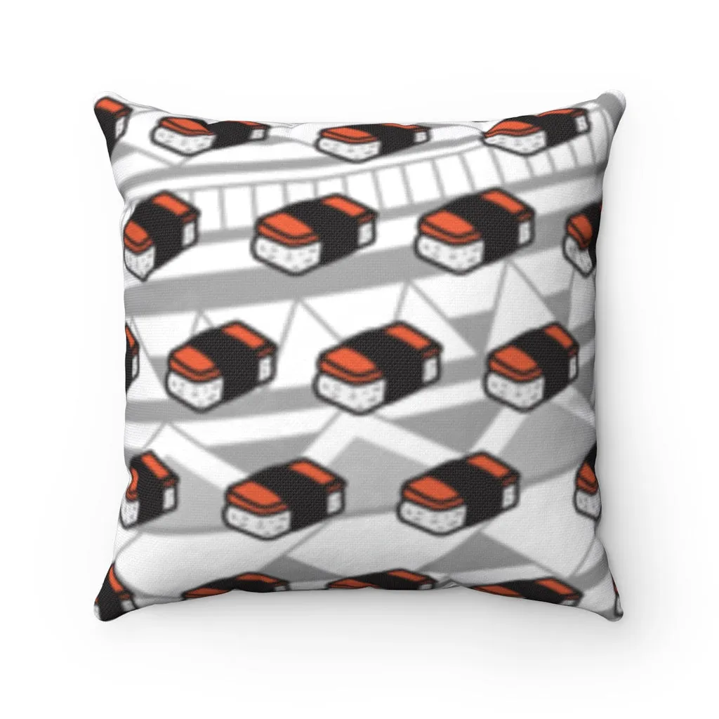 Musubi Tribal Spun Polyester Square Pillow