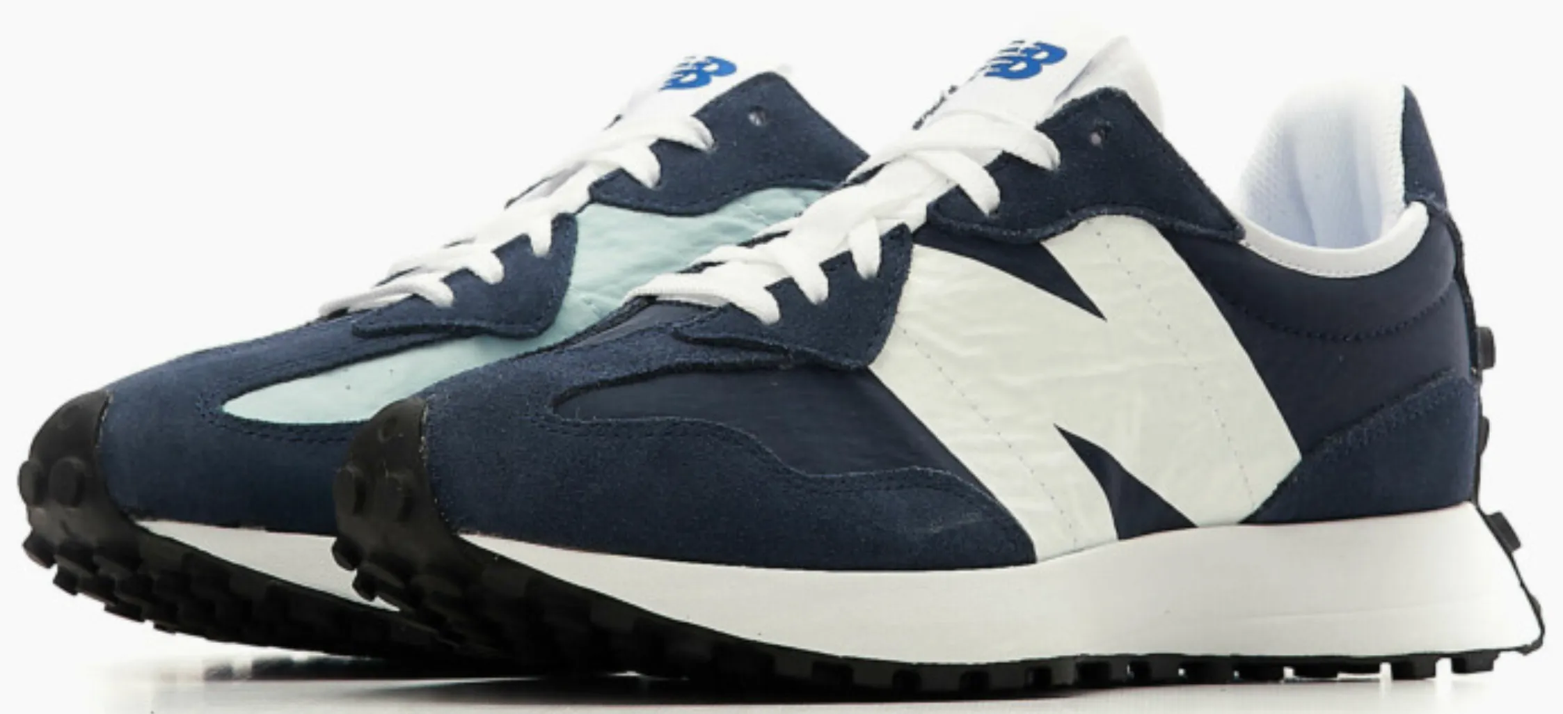 NEW BALANCE 327 NATURAL INDIGO BLUE WHITE