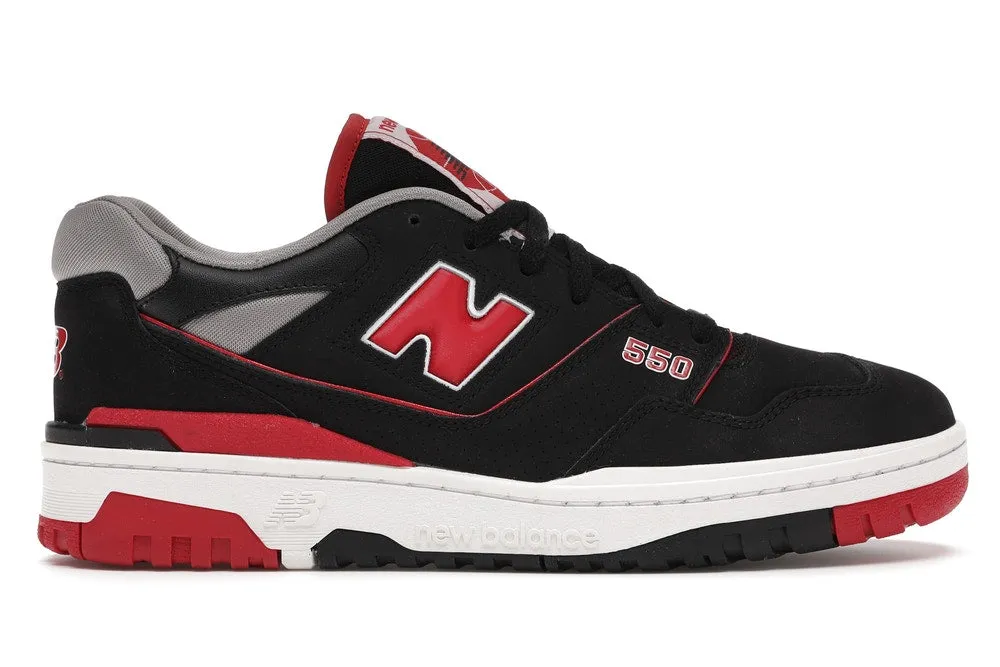 NEW BALANCE 550 BLACK RED