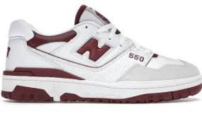 NEW BALANCE 550 SEA SALT BURGUNDY