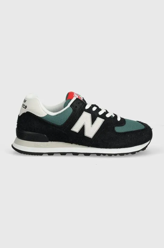 New Balance 574 Black Grey Matter U574MGH